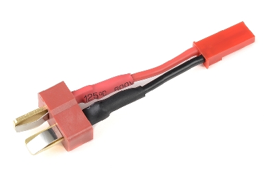 G-Force RC - Power adapterkabel - Deans connector vrouw. <=> BEC connector vrouw. - 20AWG Siliconen-kabel - 1 st